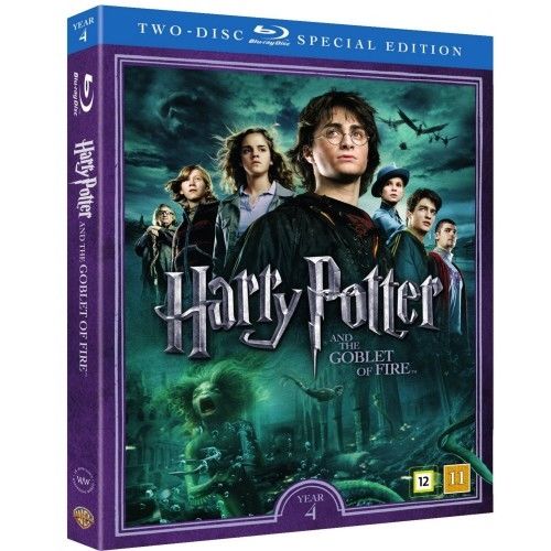 Harry Potter 4 og Flammerens Pokal + Dokumentar (BD)